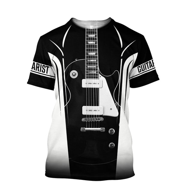 Electric Guitar Musical Instrument 3D All Over Printed Shirts For Men And Women TN