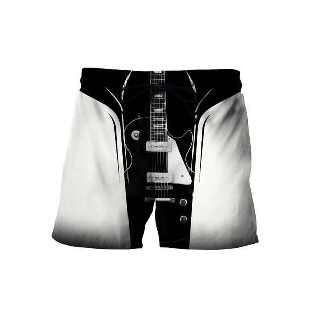 Electric Guitar Musical Instrument 3D All Over Printed Shirts For Men And Women TN