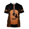 Guitar Musical Instrument 3D All Over Printed Shirts For Men And Women TN