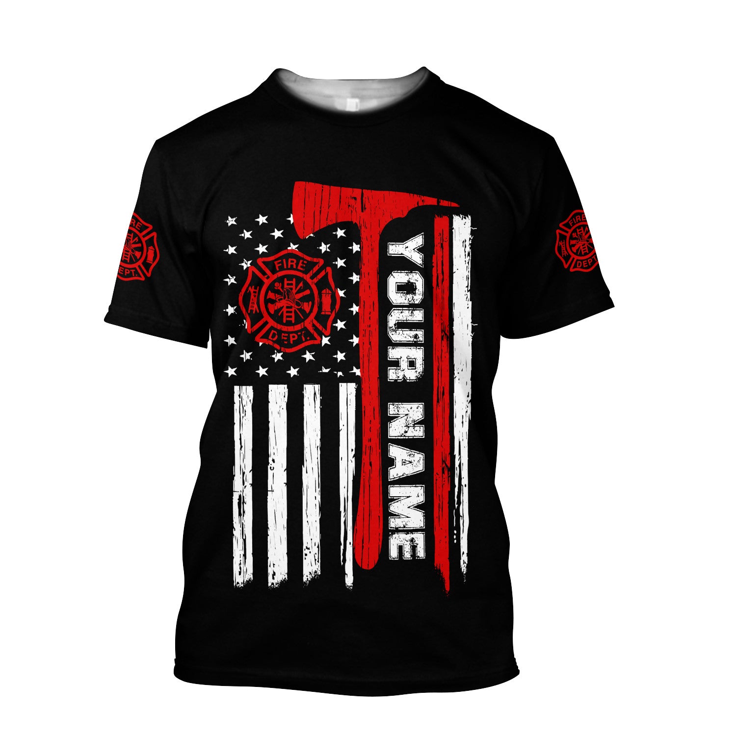 Customize Name Firefighter 3D All Printed Hoodie For Men And Women DA21012001