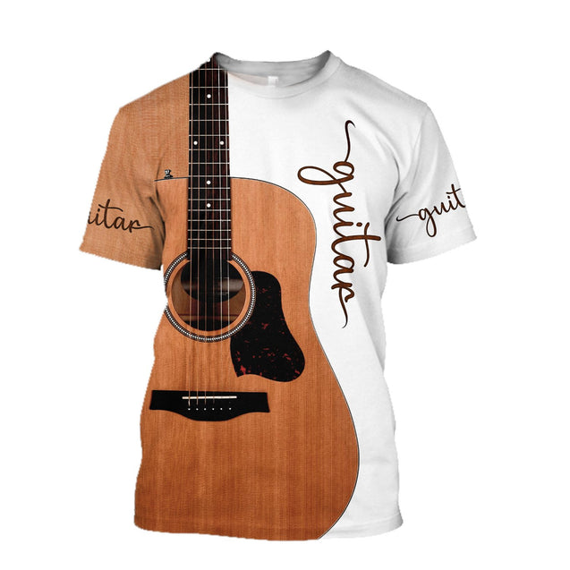 Premium Guitar 3D All Over Printed Unisex Shirts TN