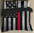 The Red Line Firefighter Bedding Set DD22012106