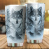 Wolf Steel Tumbler