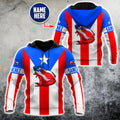 Customize Name Puerto Rico Coqui Hoodie For Men And Women TNA05022103