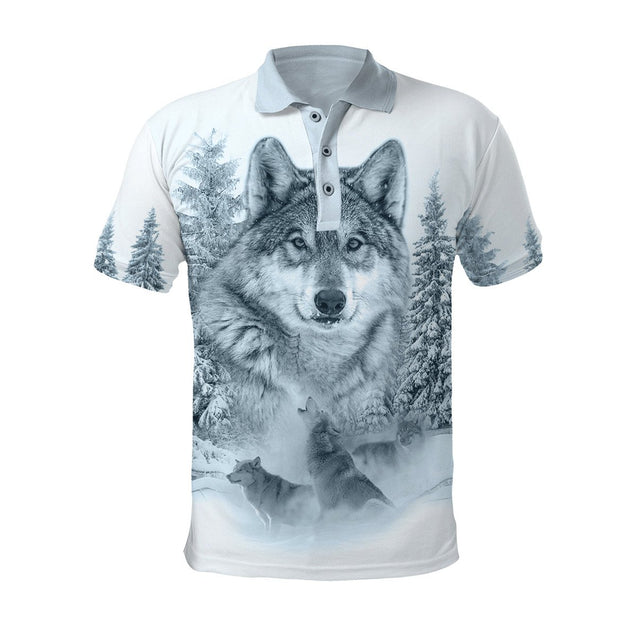 Wolf 3D Over Printed Unisex Shirt