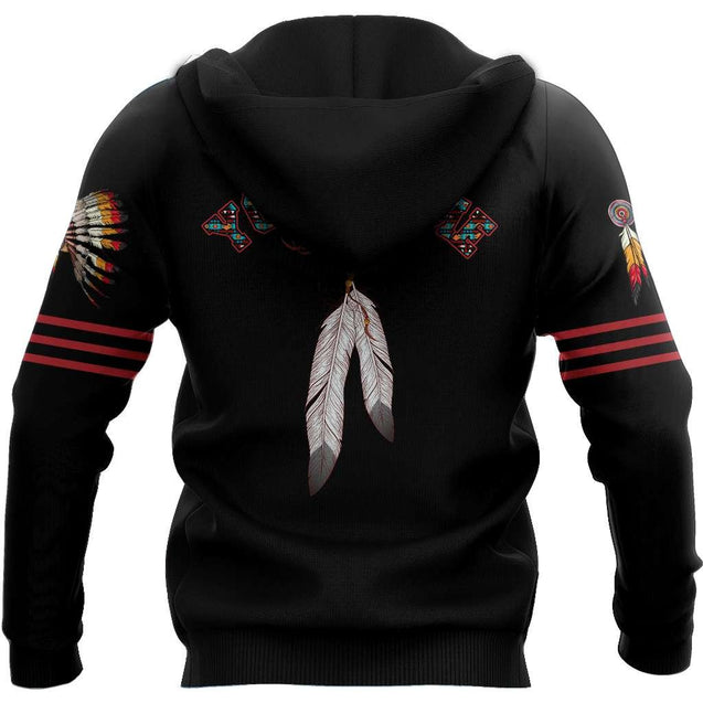 Custom Name Native American3D All Over Printed Unisex Shirts