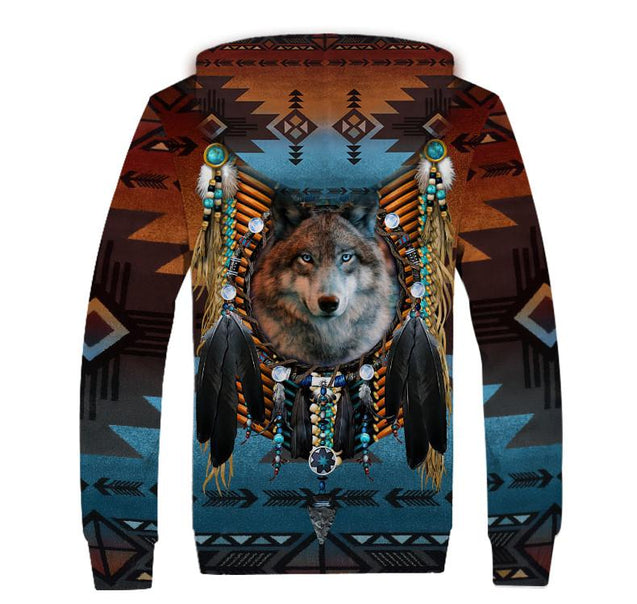 Wolf Native American 3D All Over Printed Unisex Shirts No 13