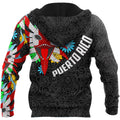 Customize Name Puerto Rico Mask Hoodie For Men And Women TNA06022103