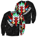 Customize Name Puerto Rico Mask Hoodie For Men And Women TNA06022103