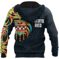 Customize Name Puerto Rico Mask Hoodie For Men And Women TNA06022104