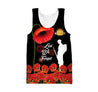 Premium Unisex Hoodie Poppy Flower Lest We Forget Anzac Day ML