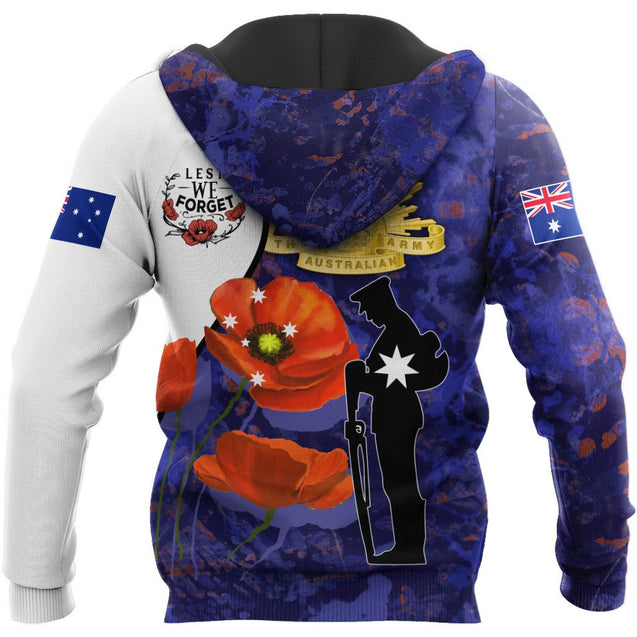 Premium Unisex Hoodie Anzac Day ML