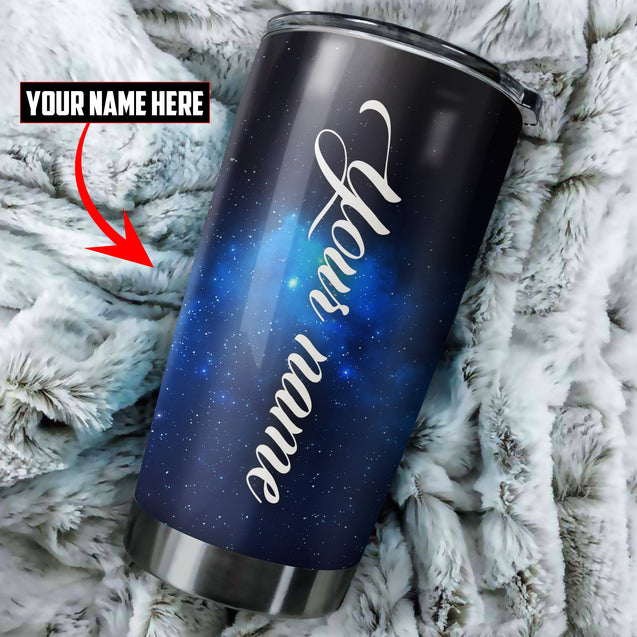 Customize name Wolf Steel Tumbler