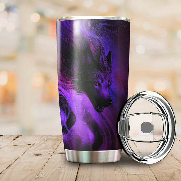 Wolf Steel Tumbler