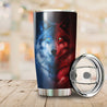 Wolf Steel Tumbler