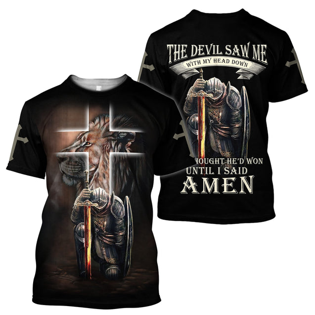 A Warrior of Christ 3D All Over Printed Unisex Shirts