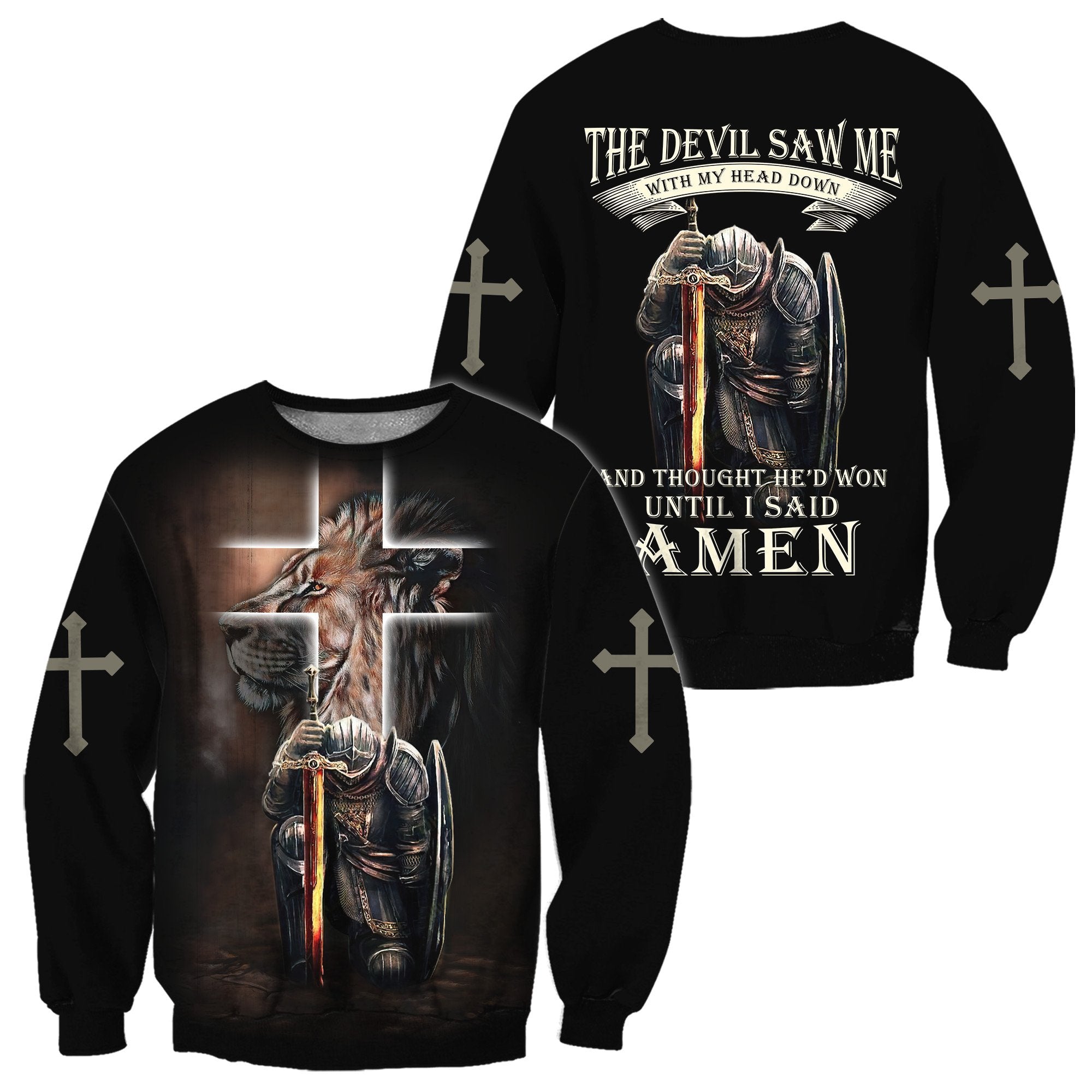 A Warrior of Christ 3D All Over Printed Unisex Shirts