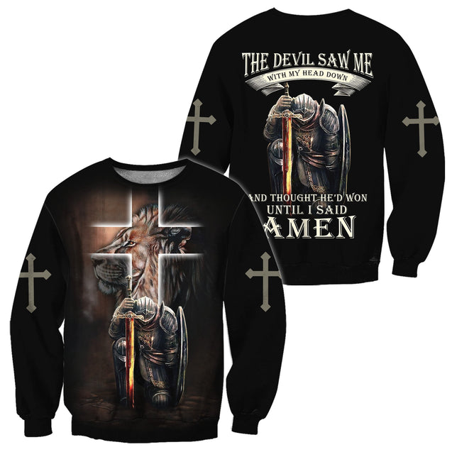 A Warrior of Christ 3D All Over Printed Unisex Shirts