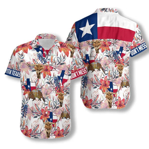 Don't Mess With Texas 3D All Over Printed Hawaii Shirt