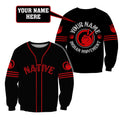 Custom Name Native Indian Movement 3D All Over Printed Unisex Shirts