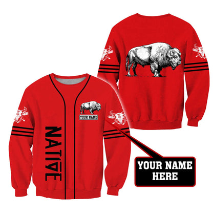 Custom Name Native  3D All Over Printed Unisex Shirts