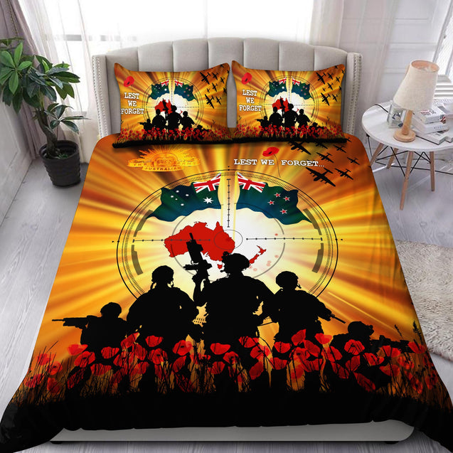 Lest We Forget Anzac Day Bedding Set TN