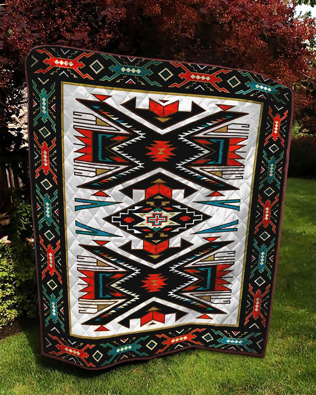 Native American 3D All Over Printed Quilt