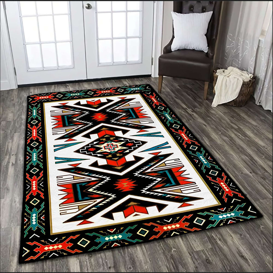 Native American 3D All Over Printed Rug