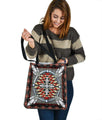 Native American 3D Printed Canvas Tote Bag