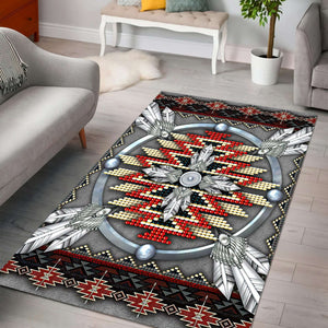 Native American 3D All Over Printed Rug