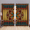 Native American Pattern 3D All Over Printed Window Curtains