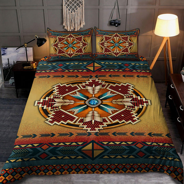 Native American 3D All Over Printed Bedding Set