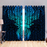 New Zealand Maori Culture Window Curtains ML