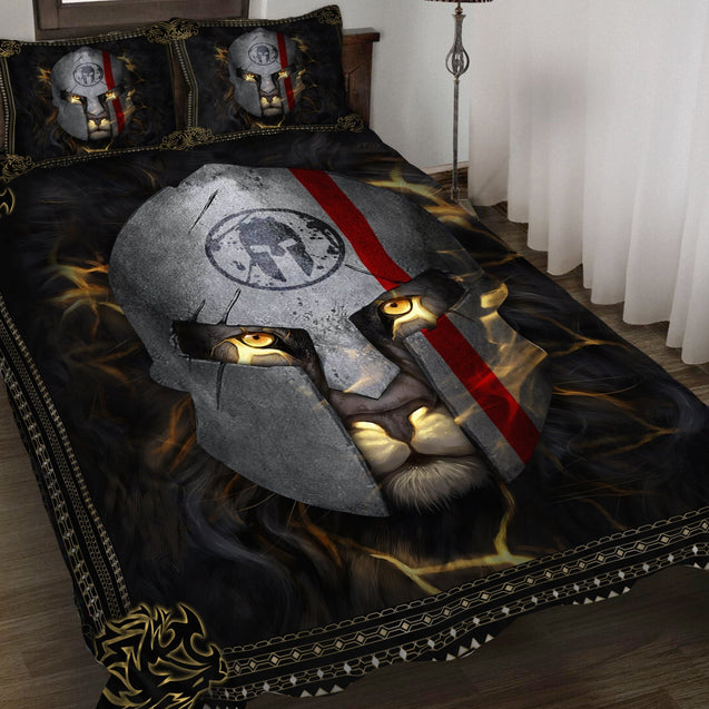 Lion Warrior 3D All Over Printed Bedding Set