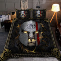 Lion Warrior 3D All Over Printed Bedding Set