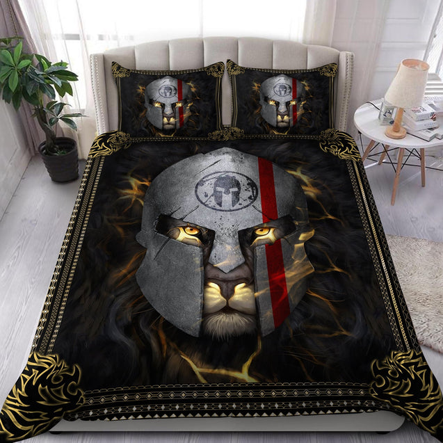 Lion Warrior 3D All Over Printed Bedding Set