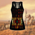 Native American 3D All Over Printed Legging + Hollow Tank