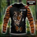 Customize Name Tiger Hoodie For Men And Women AM06042102