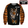 Customize Name Tiger Hoodie For Men And Women AM06042102