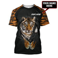 Customize Name Tiger Hoodie For Men And Women AM06042102