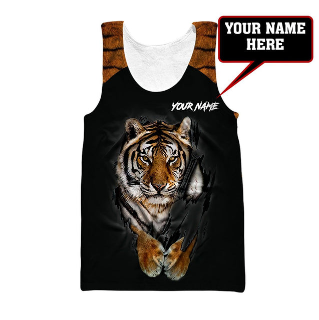 Customize Name Tiger Hoodie For Men And Women AM06042102