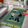 Customize Name Vinyl Record Rug DA24052108