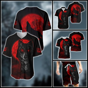 Wolf 3D All Over Printed Unisex Shirts