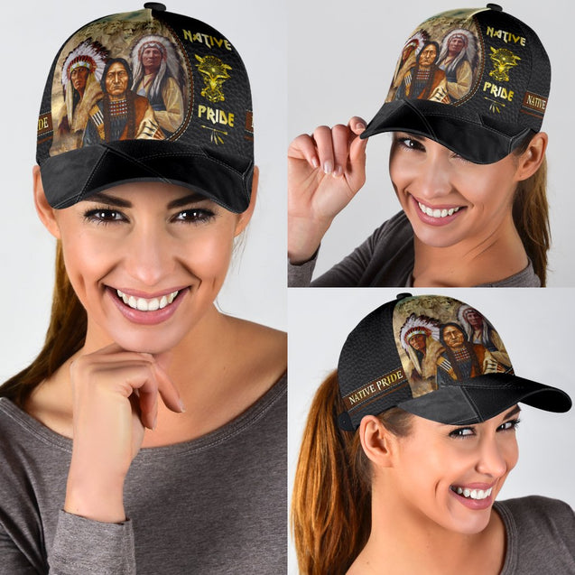 Native American 3D Classic Cap