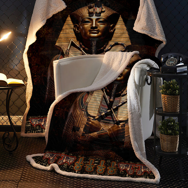 Ancient Egypt 3D All Over Printed Blanket