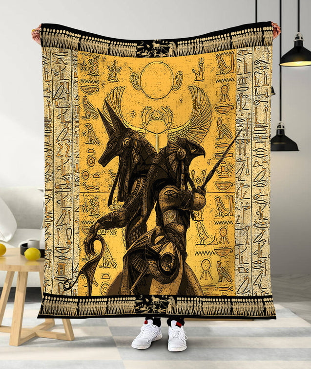 Ancient Egypt 3D All Over Printed Blanket