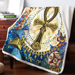 Ancient Egypt 3D All Over Printed Blanket