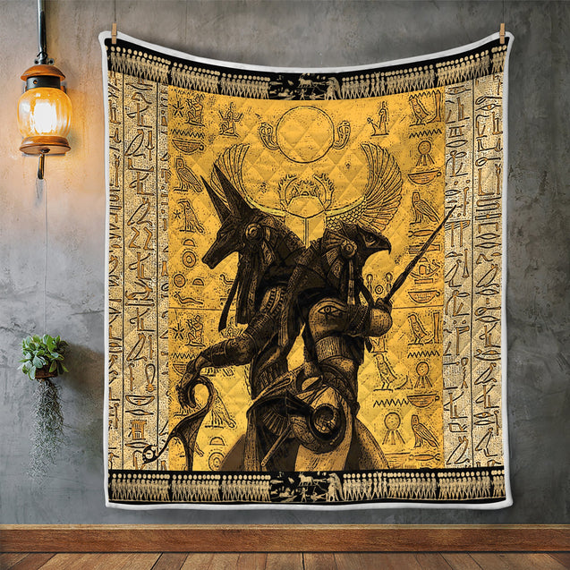 Ancient Egypt 3D All Over Printed Quilt