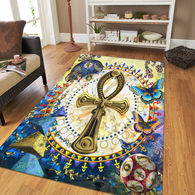 Ancient Egypt 3D All Over Printed Rug