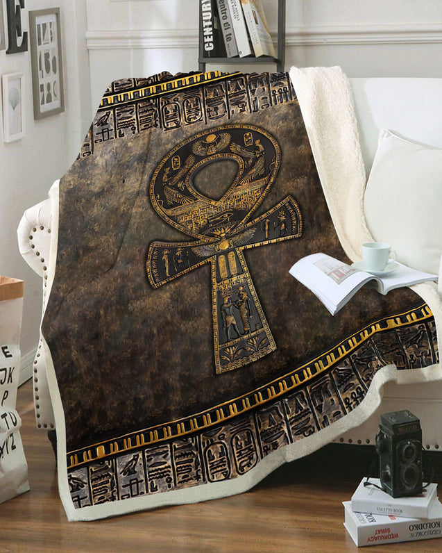 Ancient Egypt 3D All Over Printed Blanket